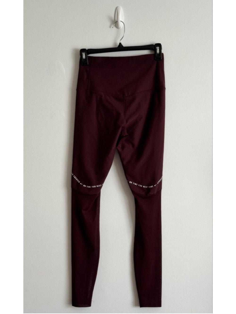 Women's Nike Maroon Just Do It Dri-FIT Leggings S